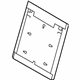 Mitsubishi 6902B395XA Seat Back Panel, Driver Side