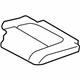 Mitsubishi 6912C383XA Cushion Cover, Driver Side Black