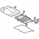 Mitsubishi 6912C379XA Cushion Assembly, Driver Side Black