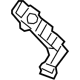 Mitsubishi 6400L125 Bumper Cover Bracket, Driver Side