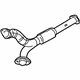 Mitsubishi MN110752 Catalytic Converter, Passenger Side
