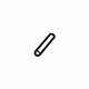 Mitsubishi 8265A586 Washer Hose
