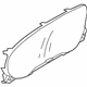 Mitsubishi 8100C752 Cluster Lens