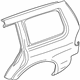 Mitsubishi MR241861 Quarter Panel, Driver Side