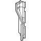 Mitsubishi 7812A581 Air Guide, Driver Side