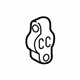 Mitsubishi 1577A295 Rear Bracket Insulator