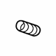Mitsubishi MR431024 Front Pipe Spring