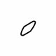 Mitsubishi MN110644 Muffler Gasket