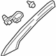 Mitsubishi 7210A365HA Windshield Pillar Trim, Driver Side