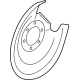 Mitsubishi 4605C079 Backing Plate, Driver Side