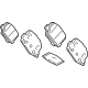 Mitsubishi 440A1W210P Brake Pads