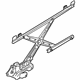 Mitsubishi 5713A125 Window Regulator, Driver Side