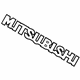 Mitsubishi MR108148T Nameplate