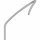 Mitsubishi MN169651 Surround Weatherstrip, Driver Side