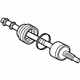 Mitsubishi MN156657 Outer Joint, Driver Side