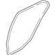 Mitsubishi 5736A393 Door Weatherstrip, Driver Side
