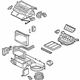Mitsubishi 7800A654 A/C & Heater Assembly