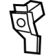 Mitsubishi MN105404 Fuel Door Hook