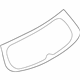 Mitsubishi 5805A361 Lift Gate Glass