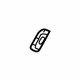 Mitsubishi MB880455 Drip Molding Clip