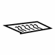 Mitsubishi MN177447 Seat Cushion Heater