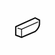 Mitsubishi 6940A041XA Adjust Knob, Driver Side