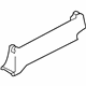 Mitsubishi 6977A153XA Track End Cover, Driver Side
