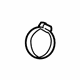 Mitsubishi MD132568 Outlet Hose Clamp