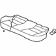Mitsubishi 6912A068XB Seat Cushion Black