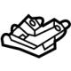 Mitsubishi 6400A327 Outer Support, Driver Side