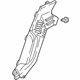 Mitsubishi 7230A846XA Lower Quarter Trim, Passenger Side