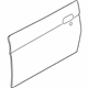 Mitsubishi MR376180 Outer Panel, Passenger Side
