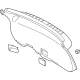 Mitsubishi 7224A375XA Lower Trim Panel