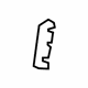Mitsubishi 6410A065 Front Bracket, Driver Side