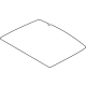 Mitsubishi 7646A611XA Floor Cover