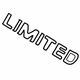 Mitsubishi MR557599 Nameplate Gray