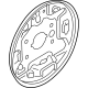 Mitsubishi 4600A407 Backing Plate, Driver Side