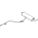 Mitsubishi 20100W180P Muffler & Pipe