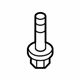 Mitsubishi MF912153 Suspension Crossmember Mount Bolt