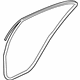 Mitsubishi 5755A033 Door Weatherstrip, Driver Side