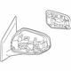 Mitsubishi 7632B279 Mirror Assembly, Driver Side