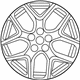 Mitsubishi 4250D458 Wheel, Alloy