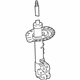 Mitsubishi 4060A669 Strut, Driver Side
