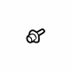 Mitsubishi MB406894 Air Duct Retainer Clip