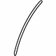 Mitsubishi 7407A320 Wheel Opening Molding Seal