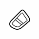 Mitsubishi 5301D643 Inner Panel Reinforcement Plate, Driver Side