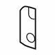Mitsubishi MD352216 Engine Cover Bracket