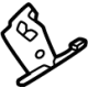 Mitsubishi 8558C521 Charging Port Lower Bracket