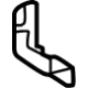 Mitsubishi 8558C865 Positive Cable Bracket, Passenger Side