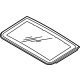 Mitsubishi 91210W060P Moveable Glass